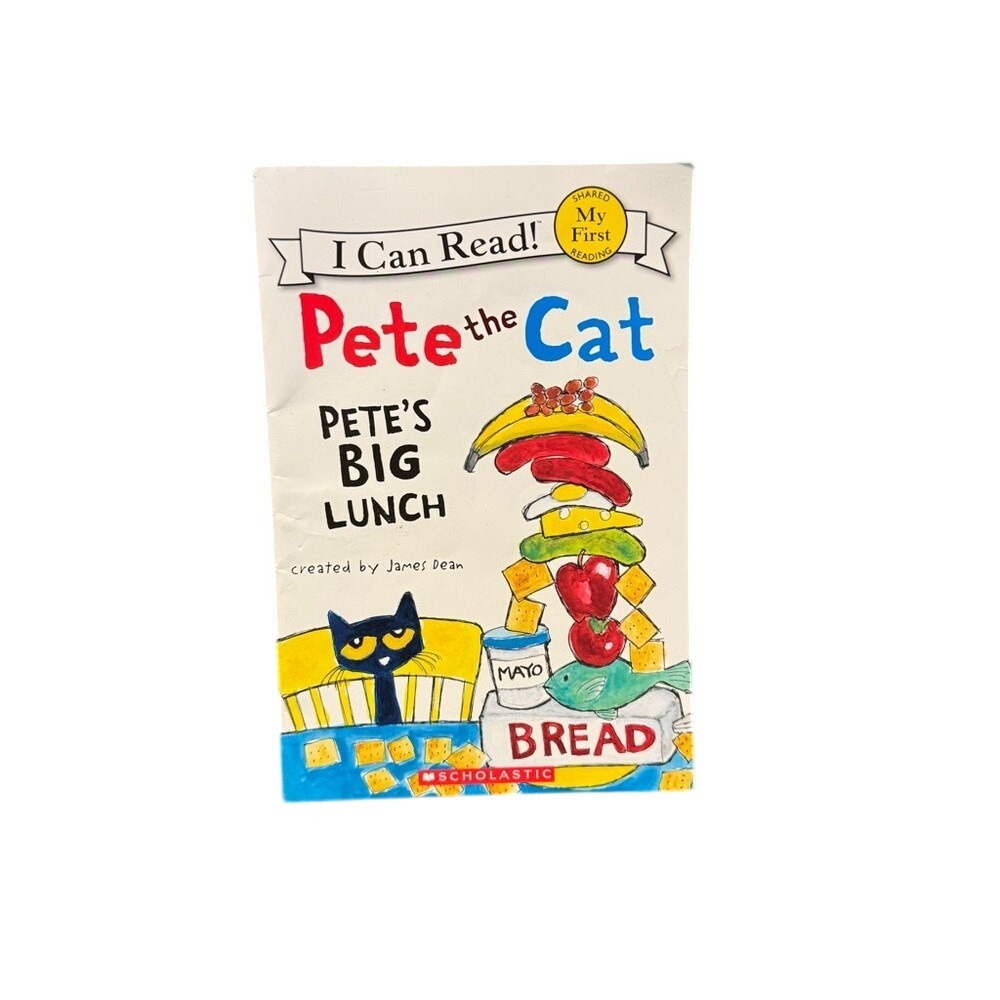 Pete the Cat Petes Big Lunch‎ Scholastic I Can Read My First James Dean Book